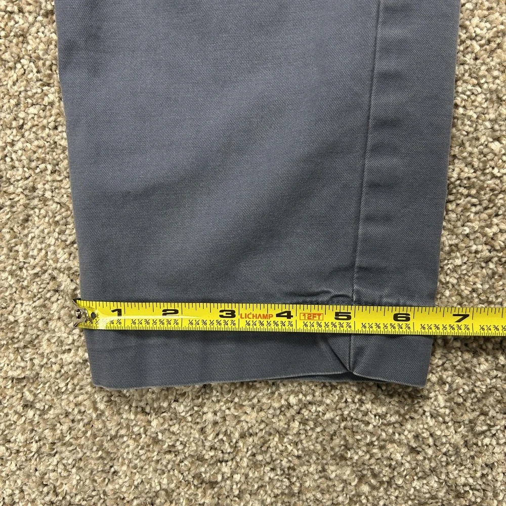 Banana Republic Pants Mens 31x32 Blue Chino Flat Front Straight Leg Stretch